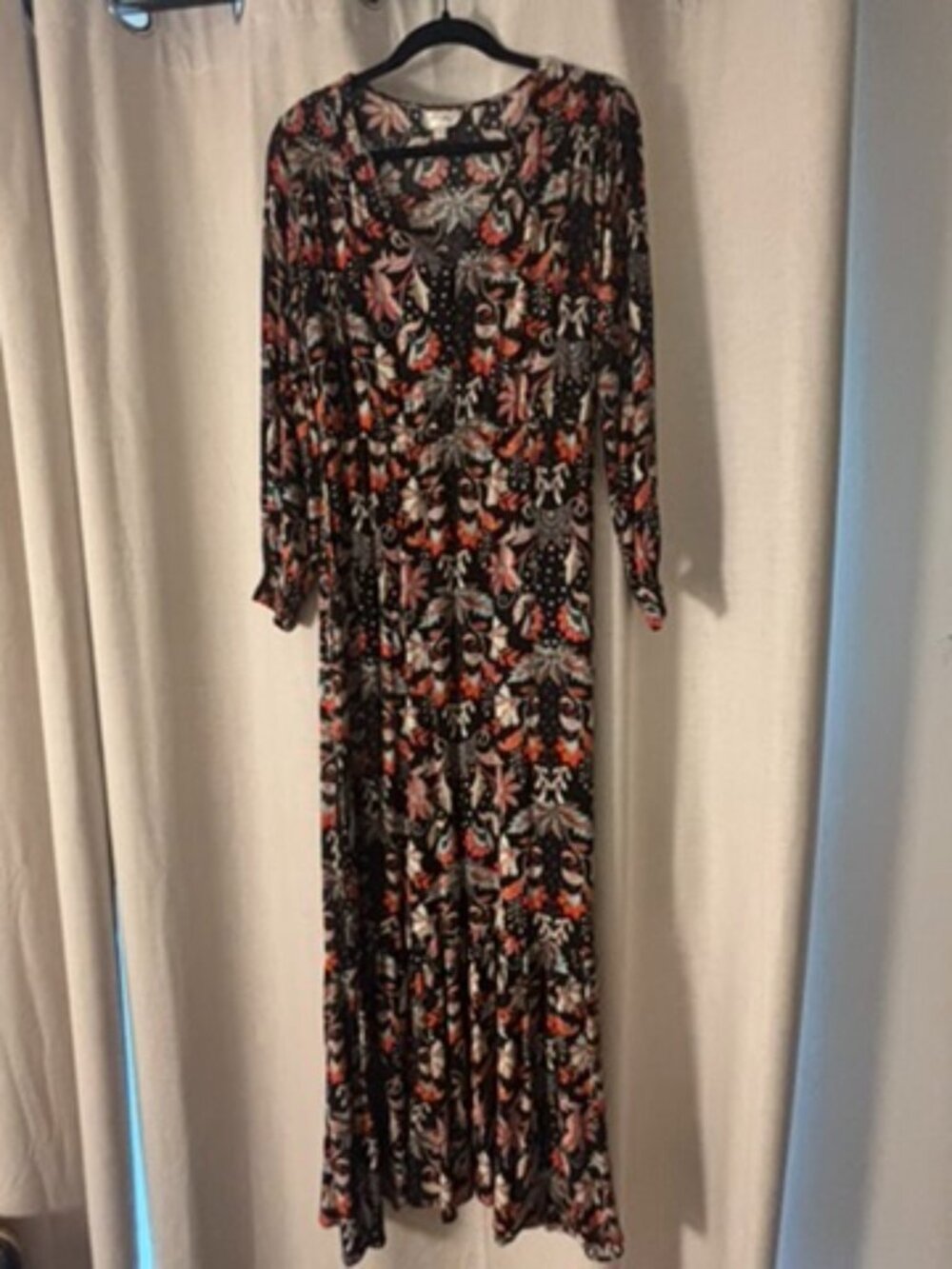 Maxi Floral Print Dress